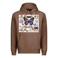 Chestnut just breathe Premium Hoodie - JahusDesignShop