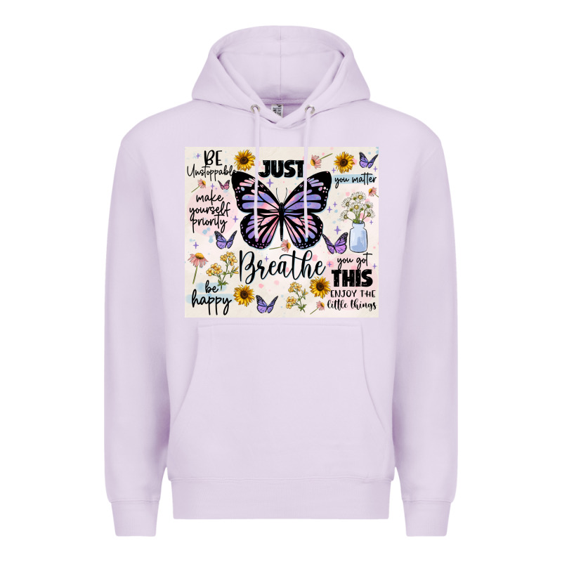 Just Breathe Premium Hoodie by JahusDesignShop | Teevron