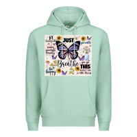 Seafoam just breathe Premium Hoodie - JahusDesignShop