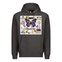 Smoke just breathe Premium Hoodie - JahusDesignShop