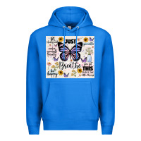 True Royal just breathe Premium Hoodie - JahusDesignShop