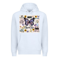 White just breathe Premium Hoodie - JahusDesignShop