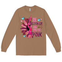 Toasted Coconut In october we wear pink Long Sleeve Tee - NancyCooperArtShop