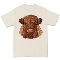 Bone highland cow Premium Tee - RanaPortraitStore
