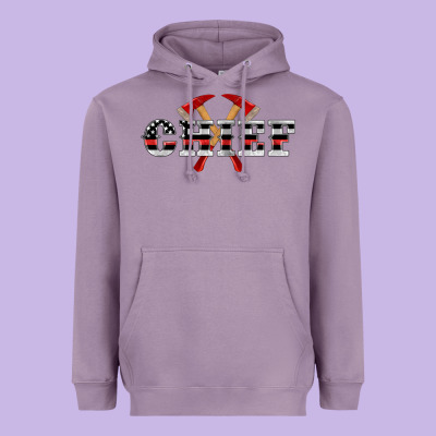 Firefighter Chief Heavyweight Hoodie Designed By Artiststas