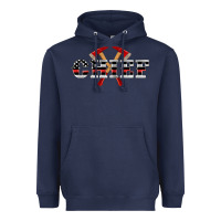 Navy firefighter chief Heavyweight Hoodie - Artiststas