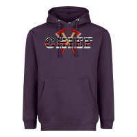Plum firefighter chief Heavyweight Hoodie - Artiststas