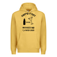 Antique Gold Happy Fırst Cheers Mother's Day Owen 2020 Premium Hoodie - Bettercallsaul