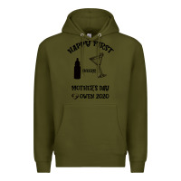 Army Green Happy Fırst Cheers Mother's Day Owen 2020 Premium Hoodie - Bettercallsaul