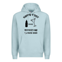 Blue Mist Happy Fırst Cheers Mother's Day Owen 2020 Premium Hoodie - Bettercallsaul