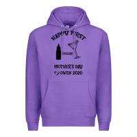 Purple Happy Fırst Cheers Mother's Day Owen 2020 Premium Hoodie - Bettercallsaul