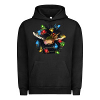Pigment Black christmas black angus gnome Urban Hoodie - CowGirlArtShop