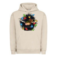Pigment French Oak christmas black angus gnome Urban Hoodie - CowGirlArtShop