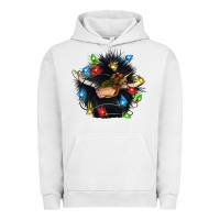 Pigment Lunar Rock christmas black angus gnome Urban Hoodie - CowGirlArtShop