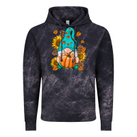 Cloud Black Fall Gnome Vintage Hoodie - RanaPortraitStore