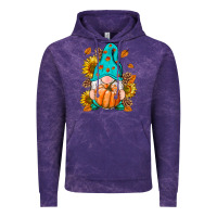 Cloud Purple Fall Gnome Vintage Hoodie - RanaPortraitStore