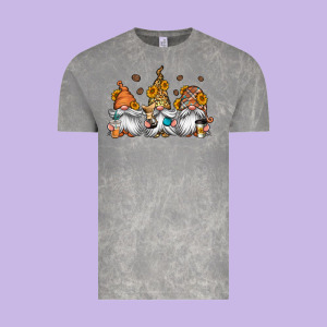 Coffee Gnomes Vintage Tee Designed By Jasminsmagicworld