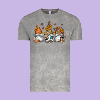 Coffee Gnomes Vintage Tee Designed By Jasminsmagicworld