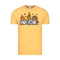 Vintage Mustard coffee gnomes Vintage Tee - Jasminsmagicworld