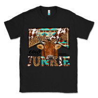 Black cow junkie Classic Tee - NancyCooperArtShop