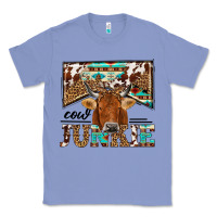 Colony Blue cow junkie Classic Tee - NancyCooperArtShop