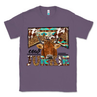 Lavender cow junkie Classic Tee - NancyCooperArtShop