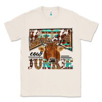 Natural cow junkie Classic Tee - NancyCooperArtShop