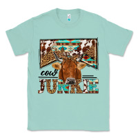 Seafoam cow junkie Classic Tee - NancyCooperArtShop
