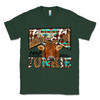 Sports Green cow junkie Classic Tee - NancyCooperArtShop