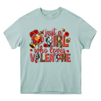 Arona just a girl who loves valentine Heavy Core Tee - texasbilliewilder