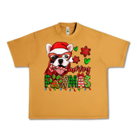 Peanut Butter merry pawmas christmas french bulldog Urban Heavy Tee - Jasminsmagicworld
