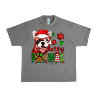 Tornado merry pawmas christmas french bulldog Urban Heavy Tee - Jasminsmagicworld