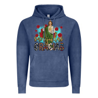 Vintage Denim san judas gracias Vintage Hoodie - JahusDesignShop