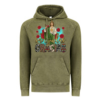 Vintage Olive san judas gracias Vintage Hoodie - JahusDesignShop