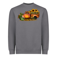 Storm sunflower truck Heavyweight Sweatshirt - JahusDesignShop