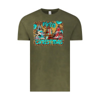 Vintage Olive merry christmas Vintage Tee - JahusDesignShop