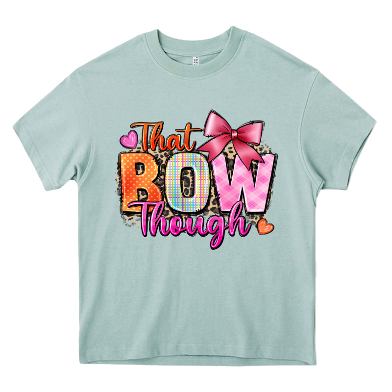 That Bow Though Heavy Core Tee by Zillion Design Studio | Teevron