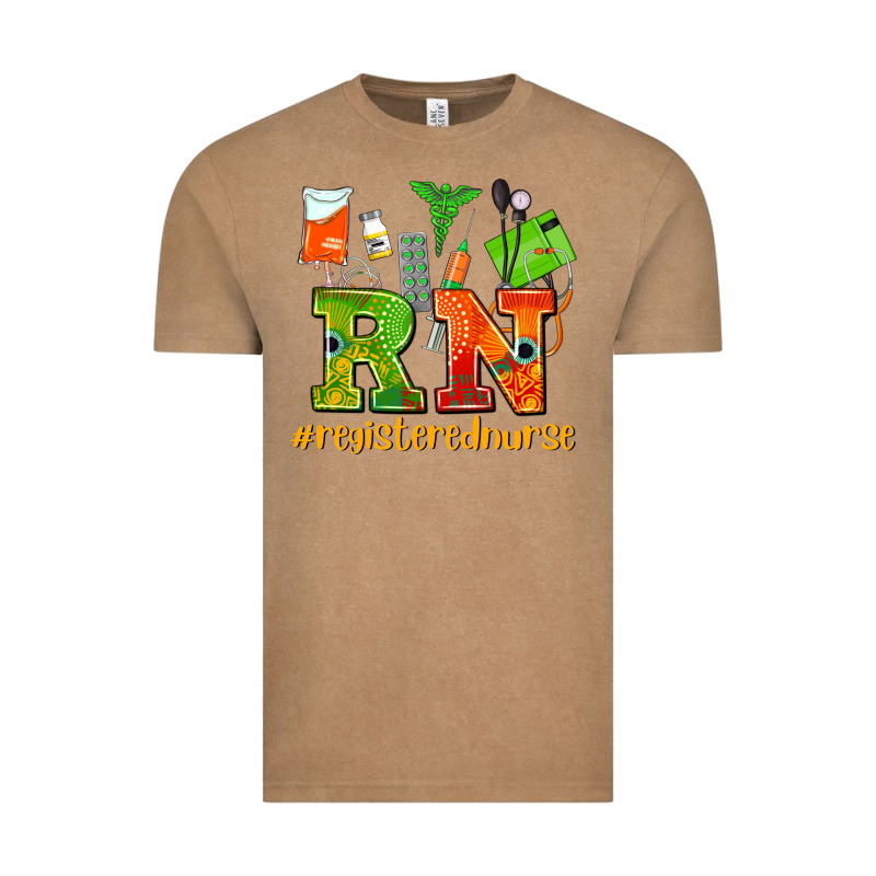 Registered Nurse Juneteenth Vintage Tee by AdoDesignShop | Teevron