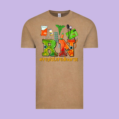 Registered Nurse Juneteenth Vintage Tee Designed By Adodesignshop