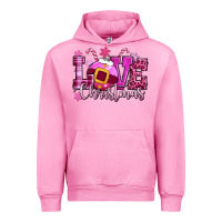 Fuchsia Pink love christmas pink Urban Hoodie - CowGirlArtShop