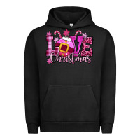 Pigment Black love christmas pink Urban Hoodie - CowGirlArtShop