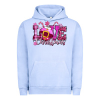 Pigment Grape Ice love christmas pink Urban Hoodie - CowGirlArtShop