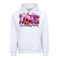 White love christmas pink Urban Hoodie - CowGirlArtShop