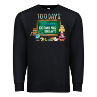 100 Days Smarter 100 Dias Mas Brillante Premium Sweatshirt | Teevron