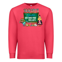 Cardinal 100 days smarter 100 dias mas brillante Premium Sweatshirt - SublimationCraftShop