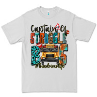 Dove Grey captain of struggle bus busdriver life Premium Tee - texasbilliewilder
