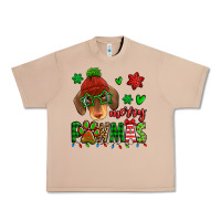 Burro merry pawmas christmas dachshund Urban Heavy Tee - Jasminsmagicworld