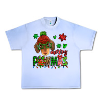 Grape Ice merry pawmas christmas dachshund Urban Heavy Tee - Jasminsmagicworld