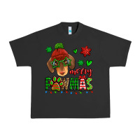 Pigment Black merry pawmas christmas dachshund Urban Heavy Tee - Jasminsmagicworld