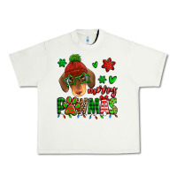 Pistachio merry pawmas christmas dachshund Urban Heavy Tee - Jasminsmagicworld